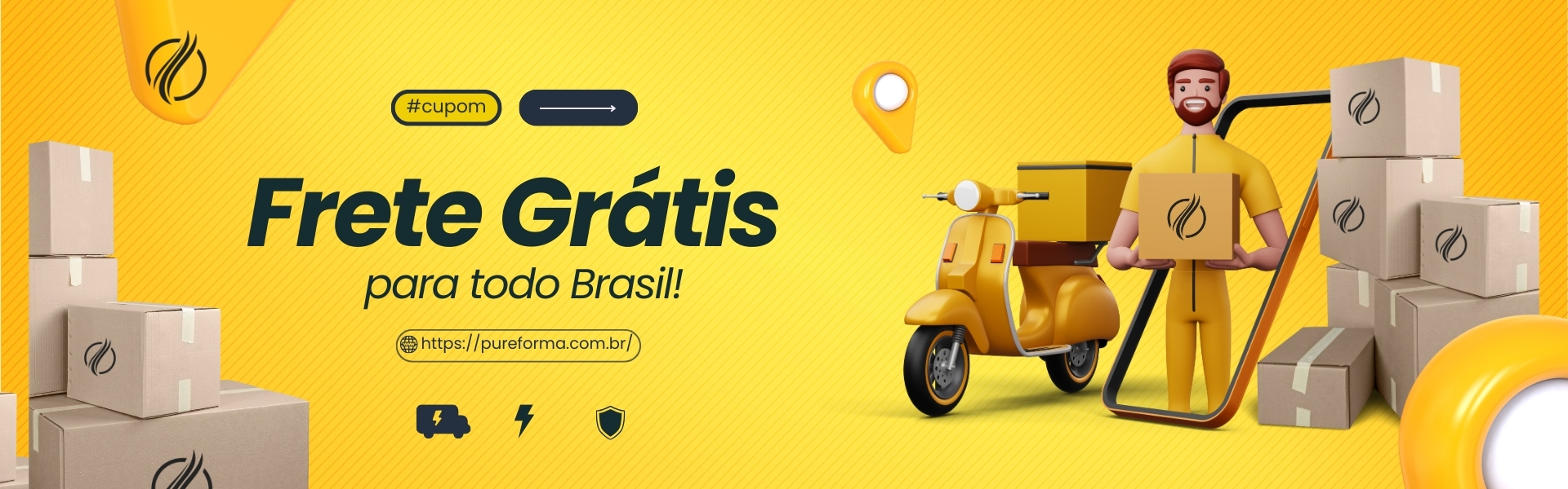 Frete Grátis para Todo Brasil